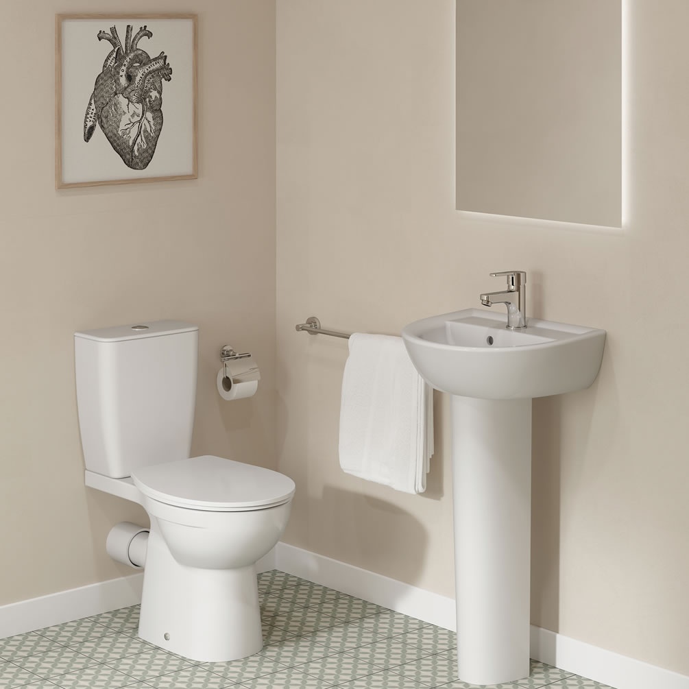 Ideal Standard Eurovit Close-Coupled Toilet | Sanctuary Bathrooms